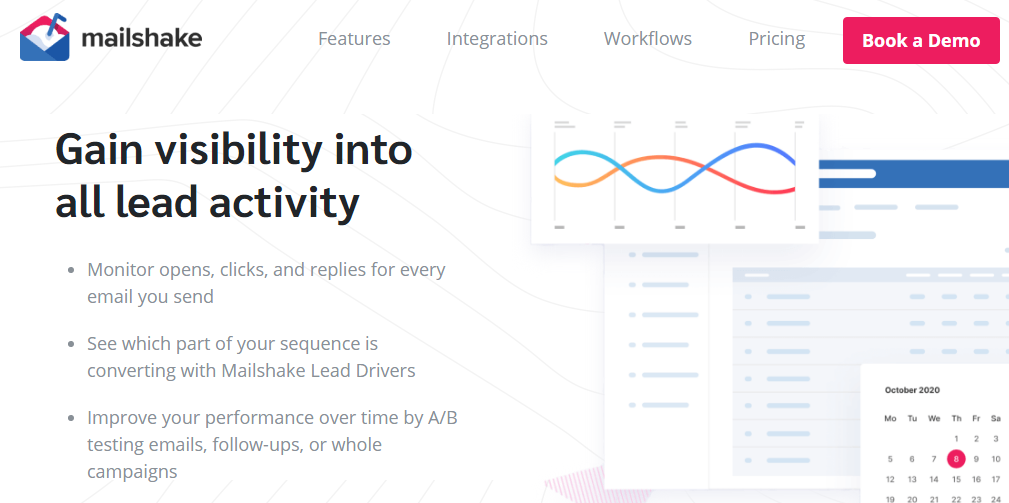 mailshake cold emailing features 