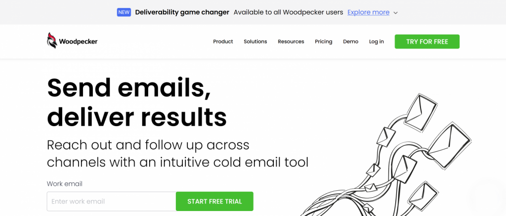 woodpecker cold email software