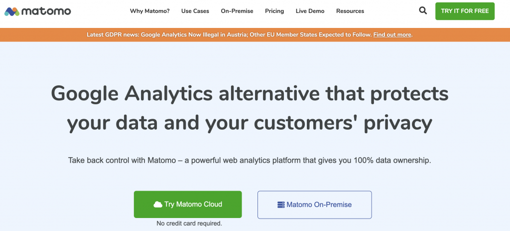 matomo analytics