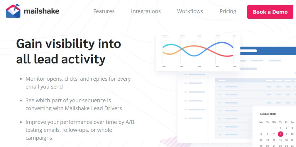 mailshake cold emailing features